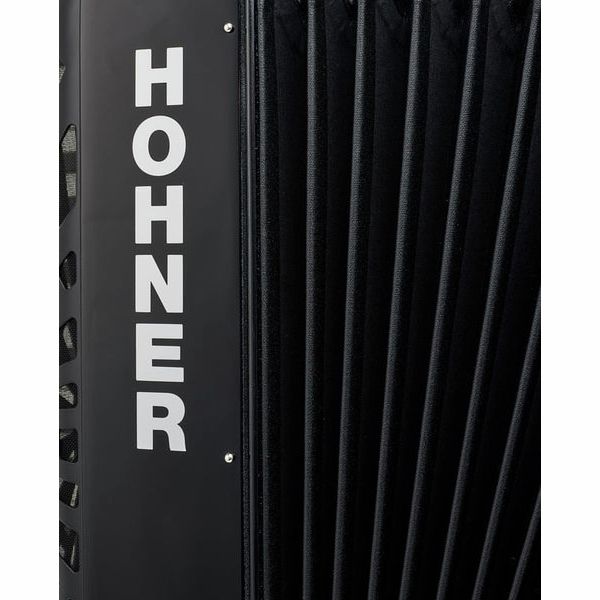 Hohner Bravo III 72 Black silent key