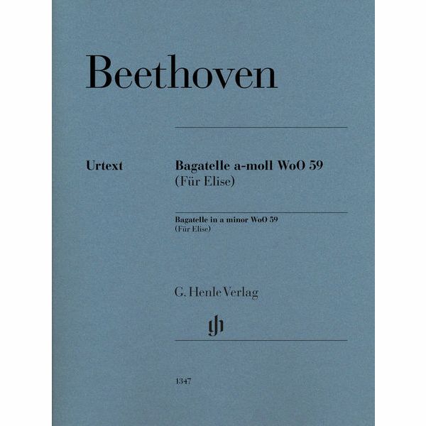 Henle Verlag Beethoven Für Elise