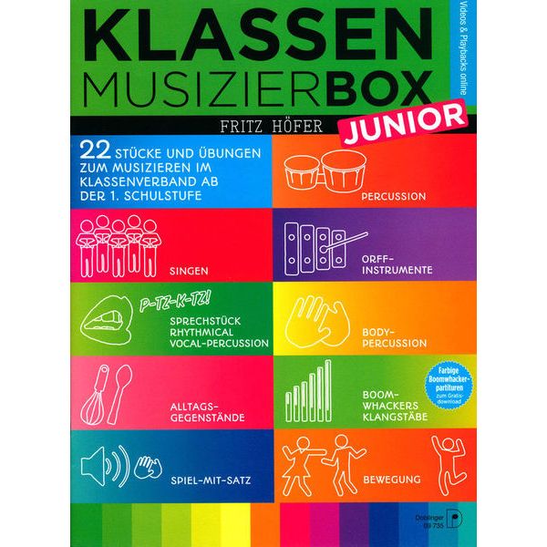 Doblinger Musikverlag Klassenmusizierbox Junior