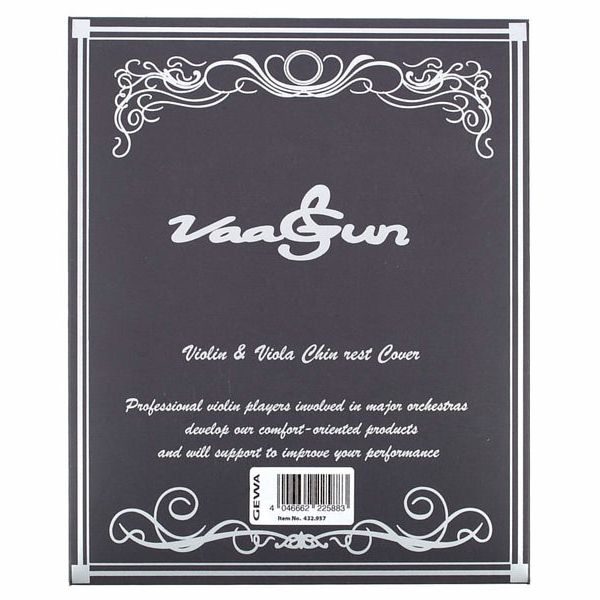 Vaagun Chinrest Cover Black Medium