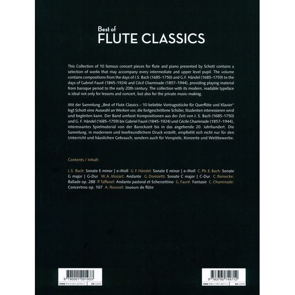 Schott Best Of Flute Classics