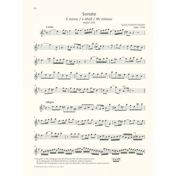 Schott Best Of Flute Classics