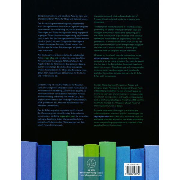 Bärenreiter Organ Plus One Christmas