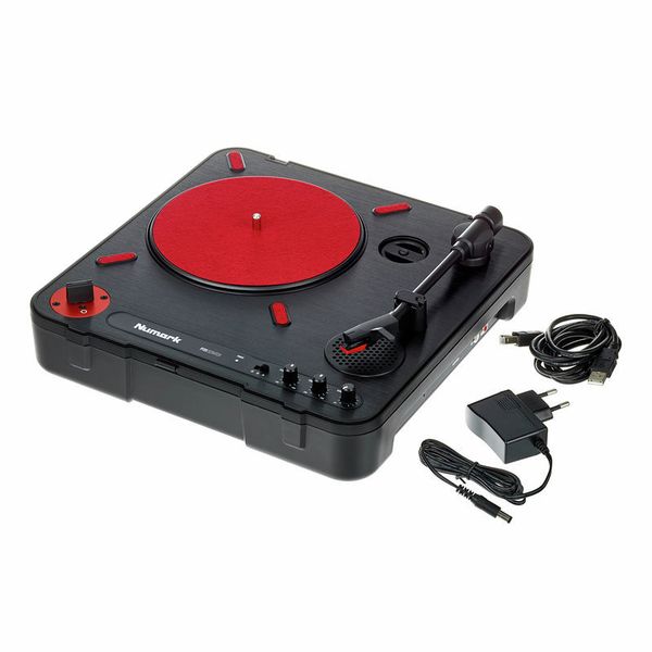 Numark PT01 Scratch Portable Turntable w/ Cable & Cloth