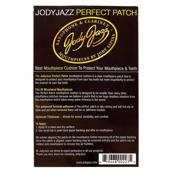 Jody Jazz Mouthp. Cushion Perfect Patch
