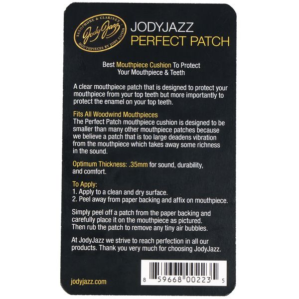 Jody Jazz Mouthp. Cushion Perfect Patch