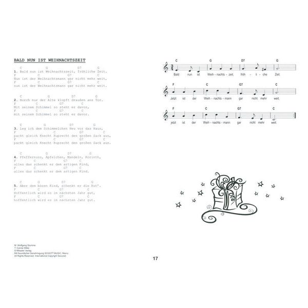 Edition Dux Das Weihnachts-Ding mit Noten