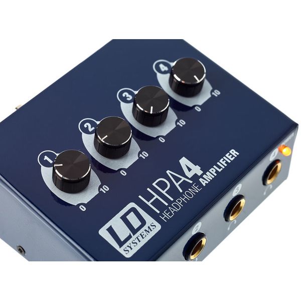 LD Systems HPA4 Amplificador para 4 Auriculares