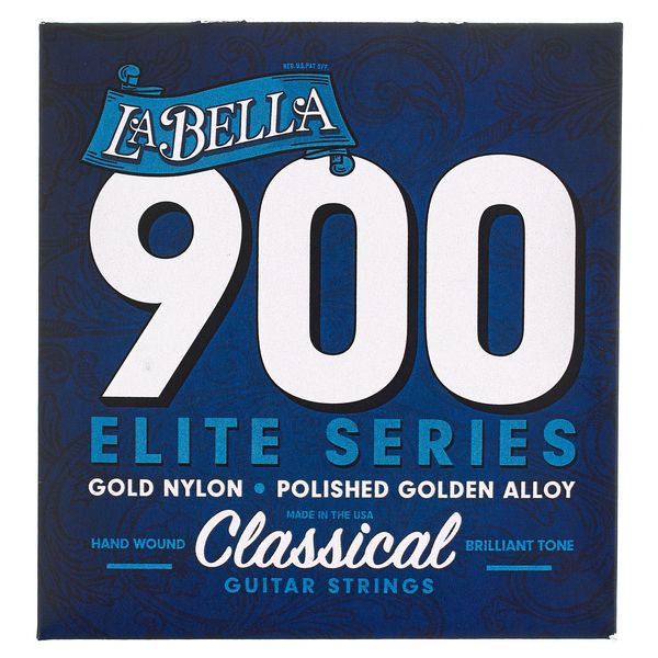 La Bella 900 Elite Gold Nylon