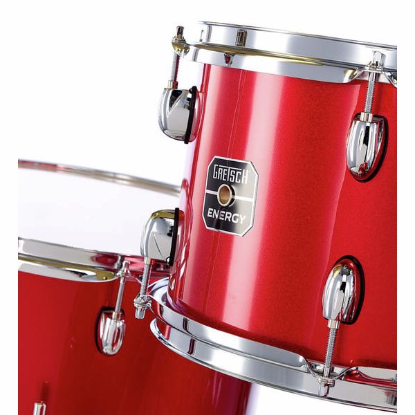Batterie acoustique Gretsch Drums Set Energy Red 22'' Batterie  Standard