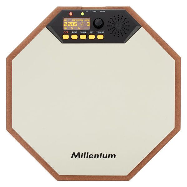 Millenium R1 12 Metronome Practice Pad – Thomann United States