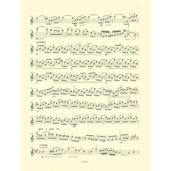 Bärenreiter Accolay Concerto Nr.1