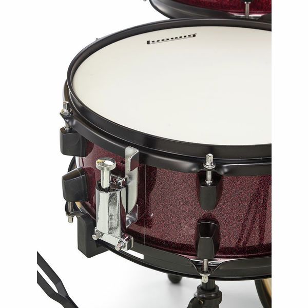 Ludwig Pocket Kit - Red Sparkle