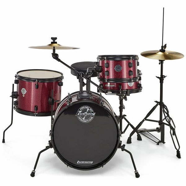 Ludwig Pocket Kit - Red Sparkle