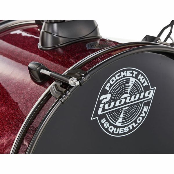 Ludwig Pocket Kit - Red Sparkle