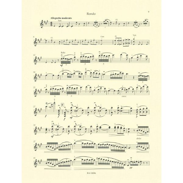 Bärenreiter Bériot Concerto 9 op.104