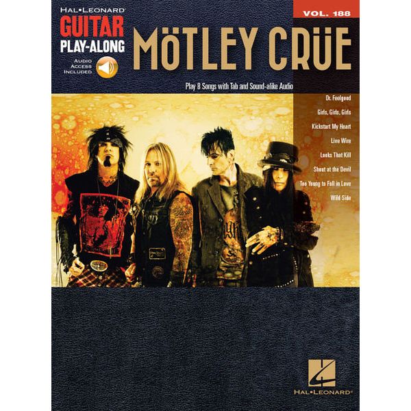 MOTLEY CRUE - COMPLETE (45 SONGS) - GUITAR TAB (ELECTRONIC