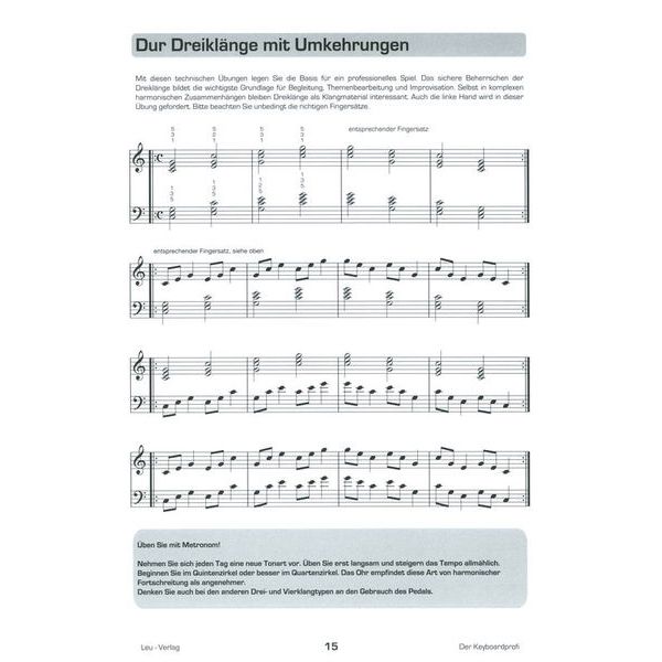 Leu Verlag Der Keyboard Profi