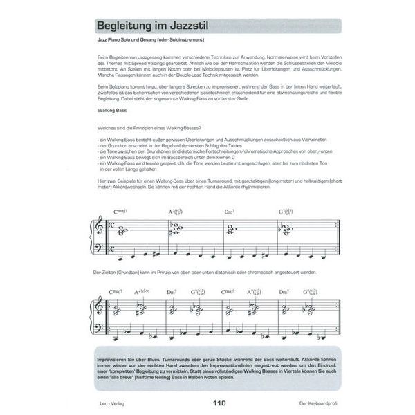 Leu Verlag Der Keyboard Profi