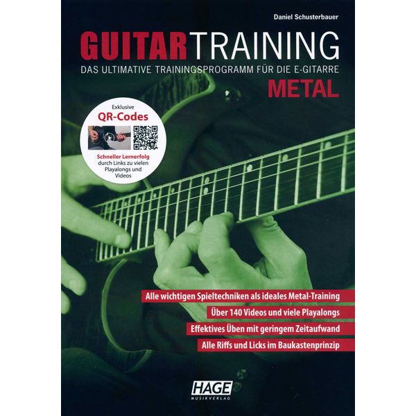 Hage Musikverlag Guitar Training Metal