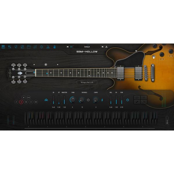 Ample Sound Ample Guitar Semi Hollow
