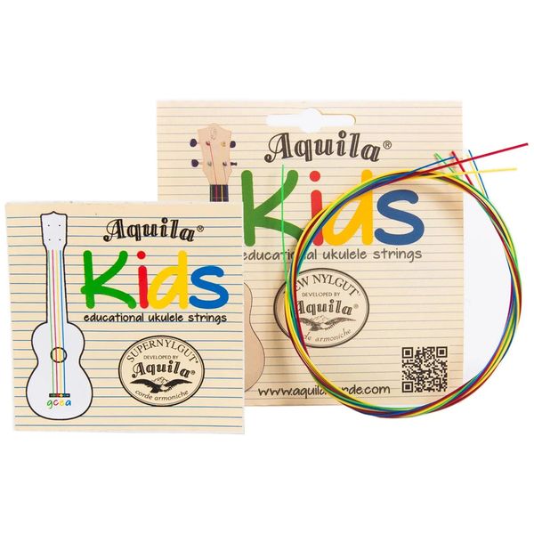 Aquila Kids Multi Color Uke Strings