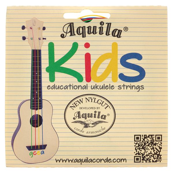 Aquila Kids Multi Color Uke Strings