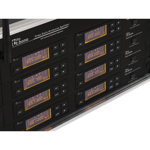the t.bone free solo PT 660 MHz/8 CH Rack