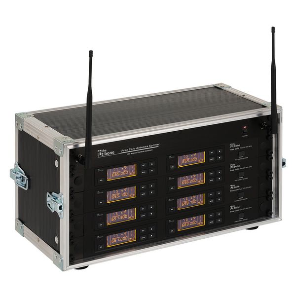 the t.bone free solo PT 660 MHz/8 CH Rack