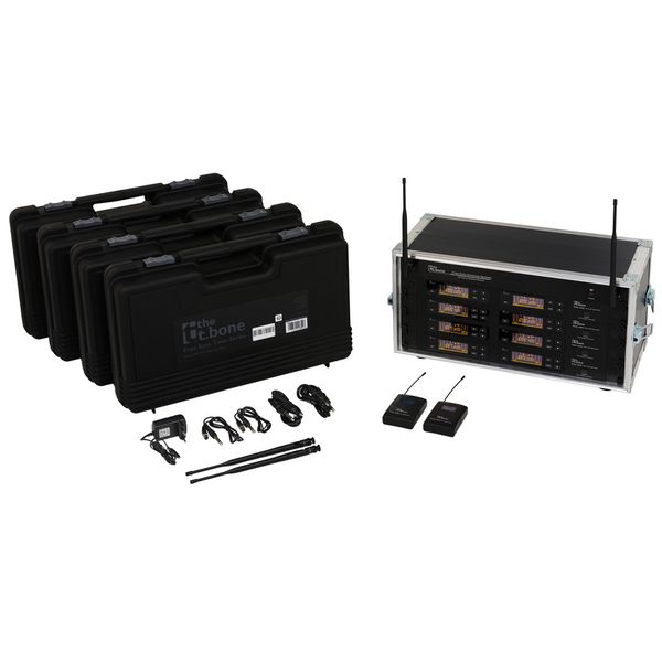 the t.bone free solo PT 660 MHz/8 CH Rack