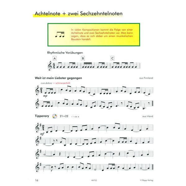 Horst Rapp Verlag Horn Lernen mit Spaß 2