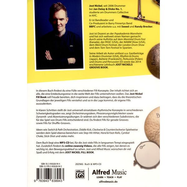 Alfred Music Publishing Jost Nickel Fill Book D