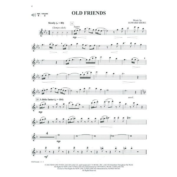 Alfred Music Publishing Hobbit Trilogy Flute