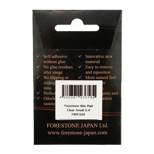 Forestone Mouthpiece Patch Clear Small