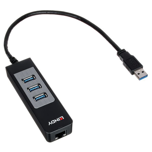 Lindy USB 3.1 Hub & Gigabit Ethernet