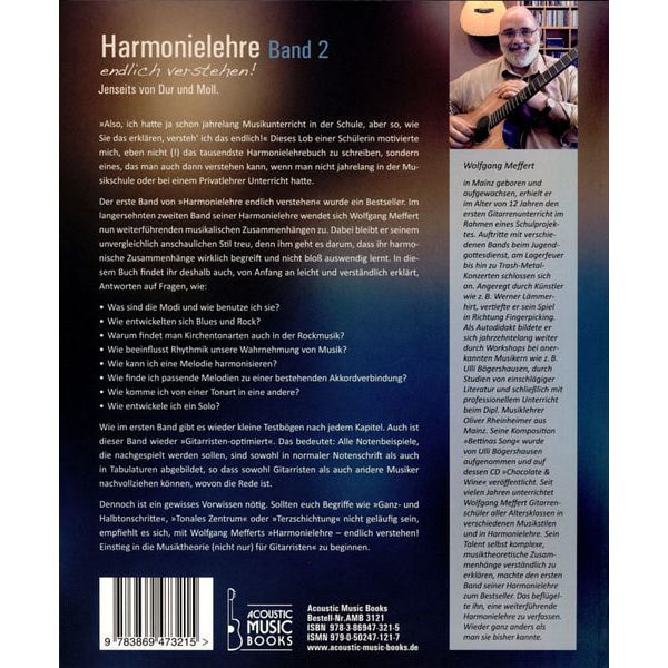 Acoustic Music Books Harmonielehre verstehen 2