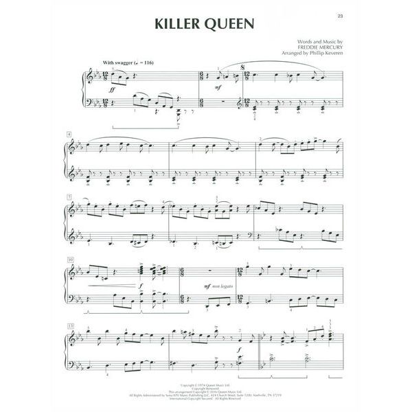 Hal Leonard Queen For Classical Piano