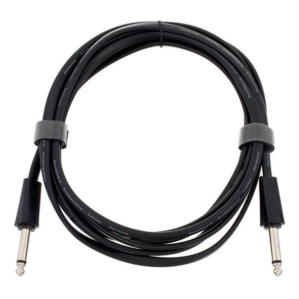 Rockboard Flat Lead Cable 300cm S/S blk