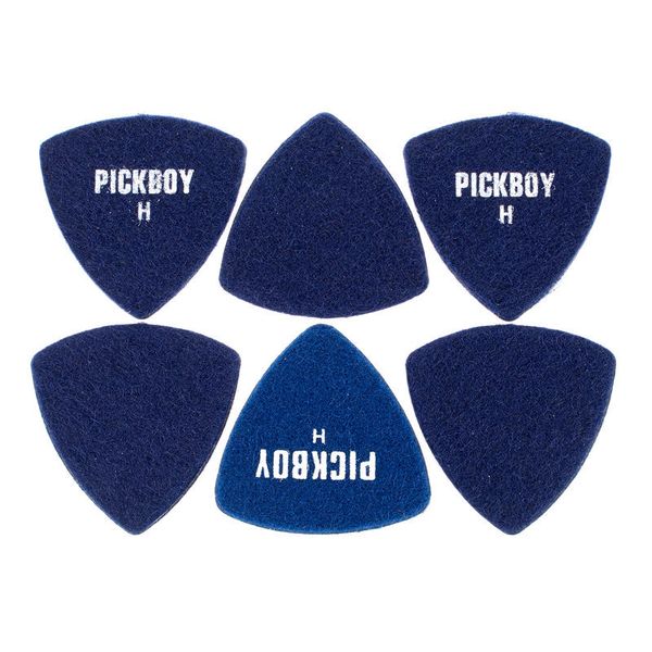Pickboy Felt Triangle Blue Hard Pick S
