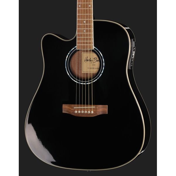 Harley Benton D-120CE-LH BK Bundle