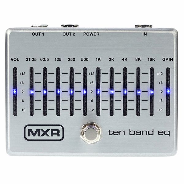 MXR 10 Band Equalizer Silver – Thomann UK