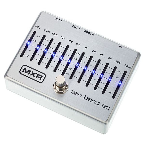 MXR 10 Band Equalizer Silver – Thomann United States