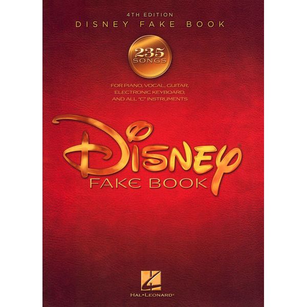 Hal Leonard Disney Fake Book 4th Edition