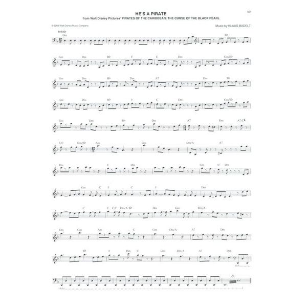 Hal Leonard Disney Fake Book 4th Edition
