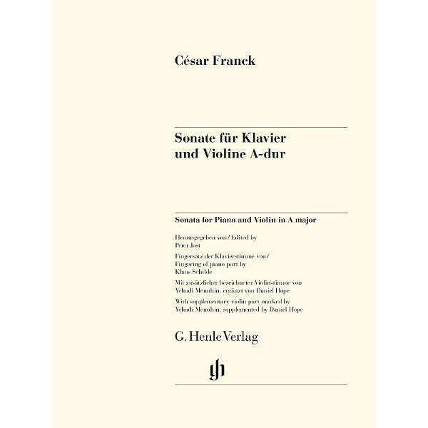 Henle Verlag Franck Violinsonate A-Dur