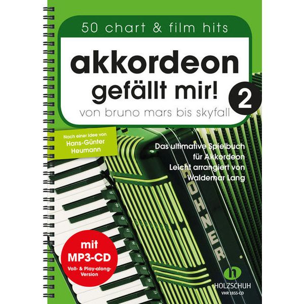 Holzschuh Verlag Akkordeon gefällt mir! 2+CD