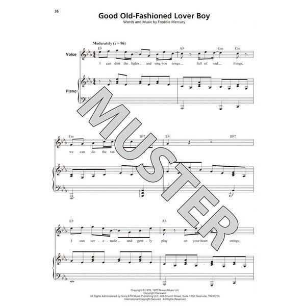 Hal Leonard Queen Note-For-Note Keyboard