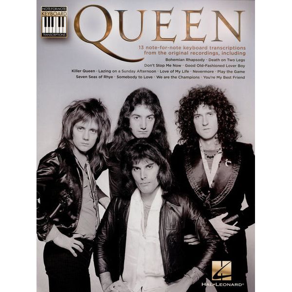 Hal Leonard Queen Note-For-Note Keyboard