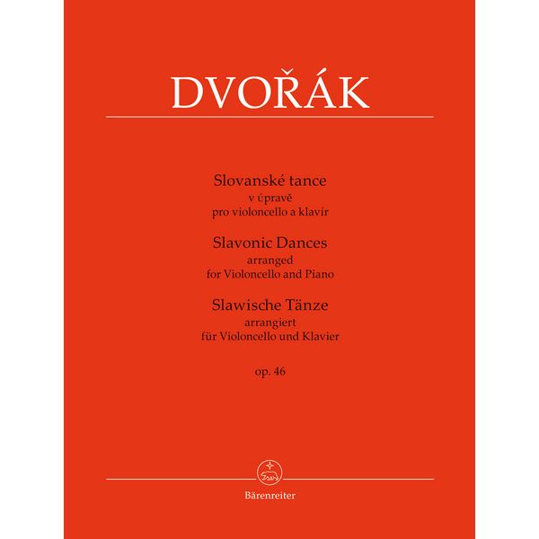 Bärenreiter Dvorák Slavonic Dances op.46