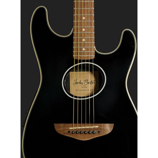 Harley Benton ST-Acoustic Black